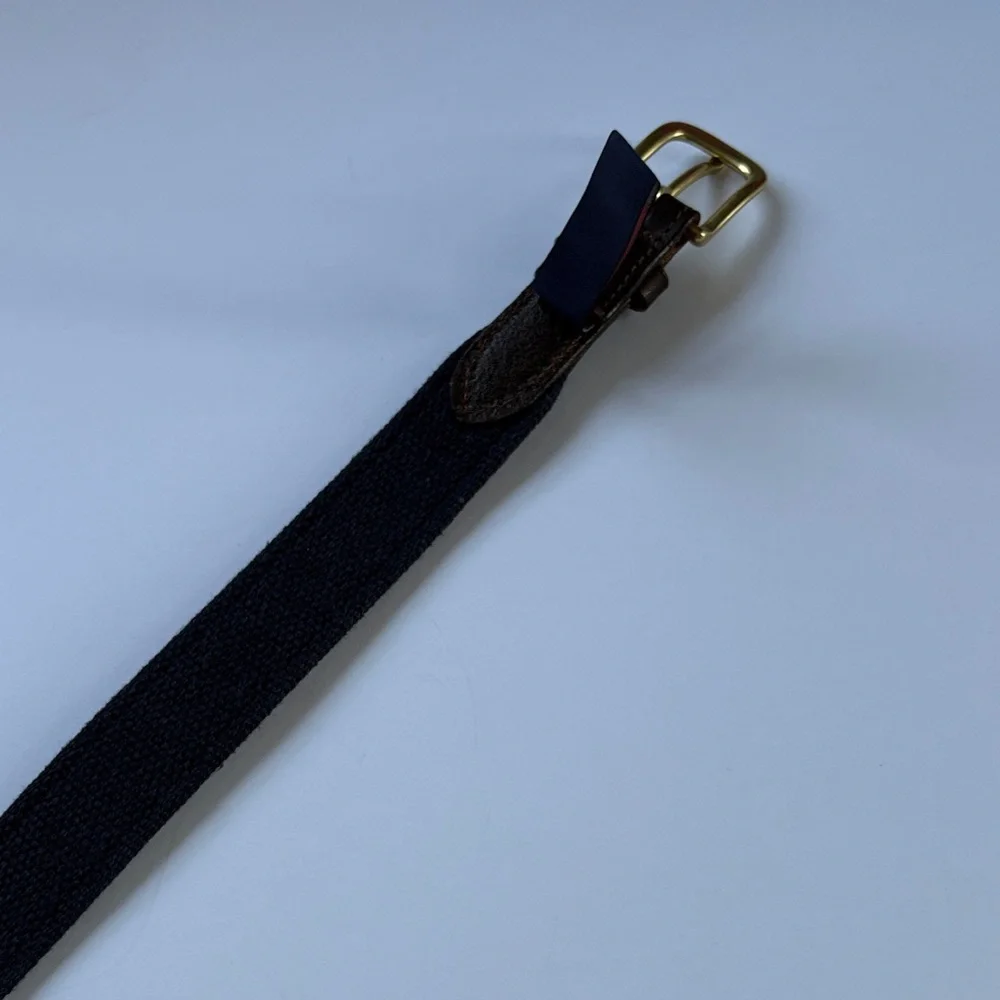 VINEYARD VINES Red/Navy Anchor Patterned Kids Belt